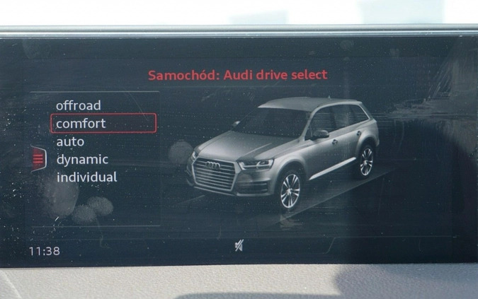 Audi Q7 cena 214900 przebieg: 83433, rok produkcji 2019 z Pruszków małe 781